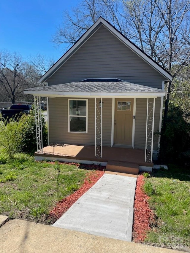 bungalow-style house with a porch