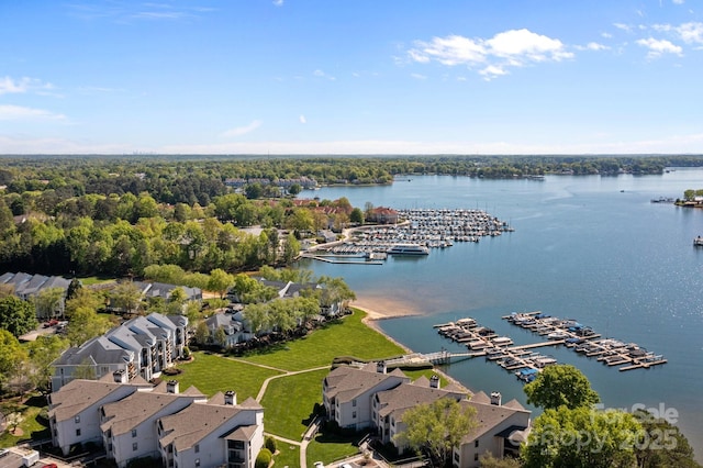 18700 Nautical Dr Unit 203, Cornelius, NC 28031 - bird's eye view of a large body of water and a marina