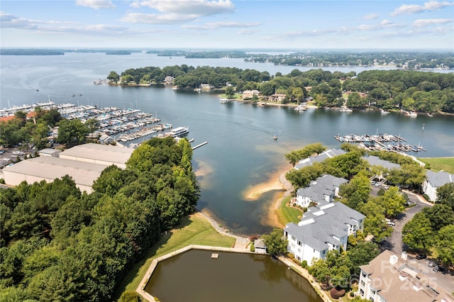 18700 Nautical Dr Unit 203, Cornelius, NC 28031 - drone / aerial view of a nearby body of water