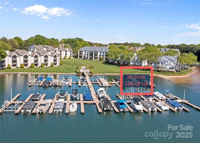 18700 Nautical Dr Unit 203, Cornelius, NC 28031 - dock area featuring a water view and view of marina