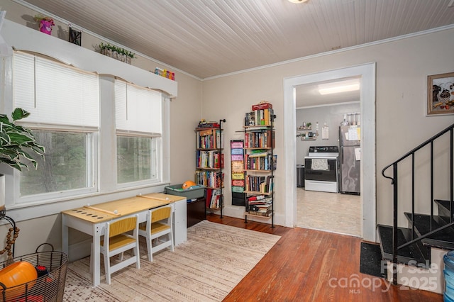 211 Hershel Lackey Rd, Lincolnton, NC 28092 - office space with wood finished floors and crown molding