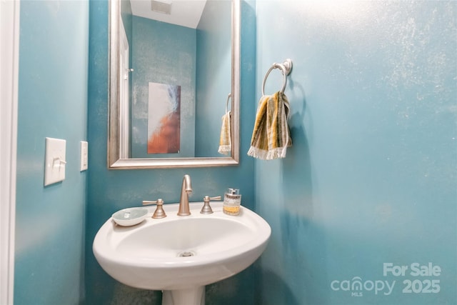 4925 Pageland Hwy, Monroe, NC 28112 - bathroom with a sink and visible vents