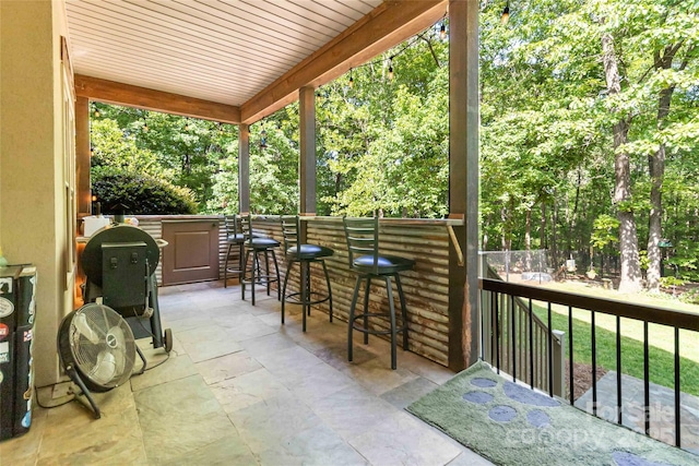 4925 Pageland Hwy, Monroe, NC 28112 - view of patio featuring outdoor dry bar