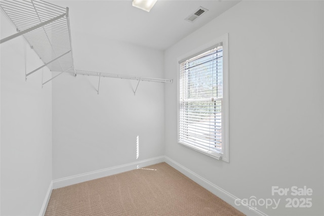 3005 Dream Catcher Cir, Fort Mill, SC 29715 - spacious closet featuring carpet flooring and visible vents