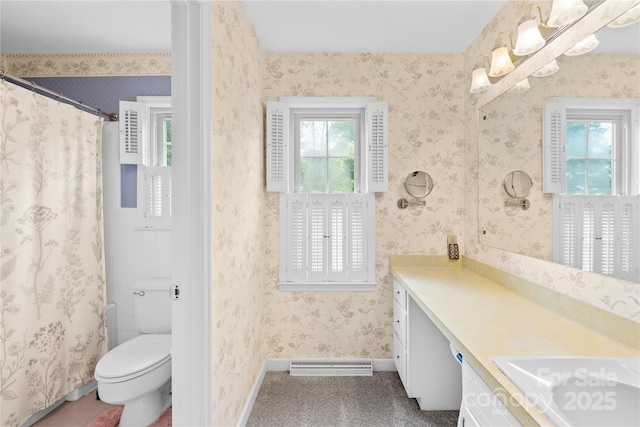 4896 Pageland Hwy, Lancaster, SC 29720 - bathroom with vanity and a shower with shower curtain