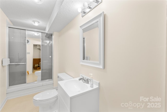 4896 Pageland Hwy, Lancaster, SC 29720 - full bathroom featuring a textured ceiling, vanity, and bathing tub / shower combination