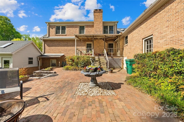 4896 Pageland Hwy, Lancaster, SC 29720 - view of patio / terrace featuring stairway