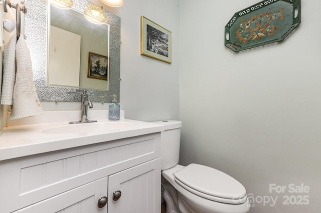 147 Spring Shore Rd, Statesville, NC 28677 - half bathroom with toilet and vanity