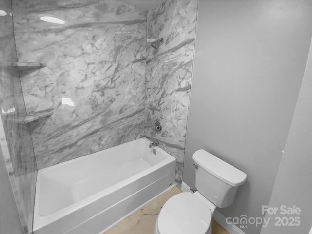 8000 Briardale Dr, Charlotte, NC 28212 - full bathroom featuring toilet