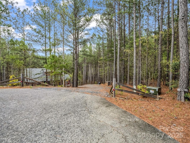 120 Ashley Ct, Mill Spring, NC 28756 - view of yard featuring a wooded view