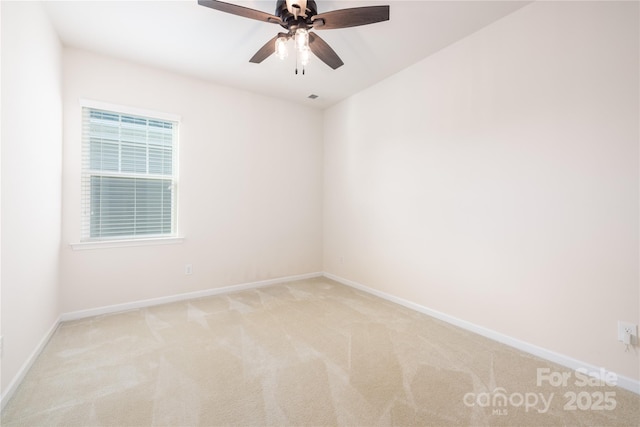 1005 Argentium Way, Waxhaw, NC 28173 - carpeted spare room with baseboards and a ceiling fan
