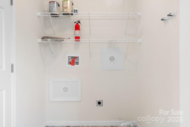 123 Pumice Dr, Statesville, NC 28625 - laundry area with hookup for a washing machine and electric dryer hookup