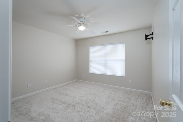 1144 Spicewood Pines Rd, Fort Mill, SC 29708 - carpeted spare room with a ceiling fan and baseboards