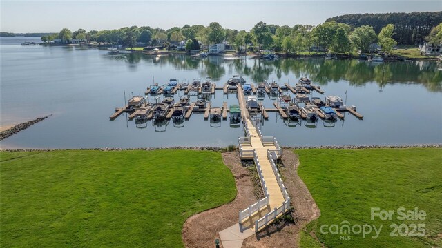 18700 Nautical Dr Unit 101, Cornelius, NC 28031 - dock featuring a water view