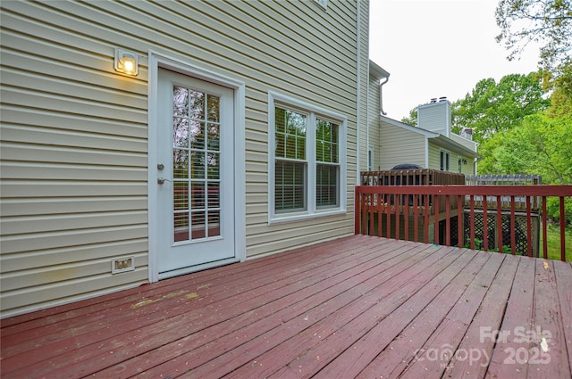 10805 Winterbourne Ct, Charlotte, NC 28277 - view of deck