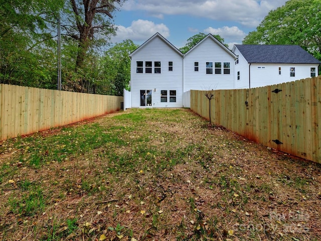view of rear view of house
