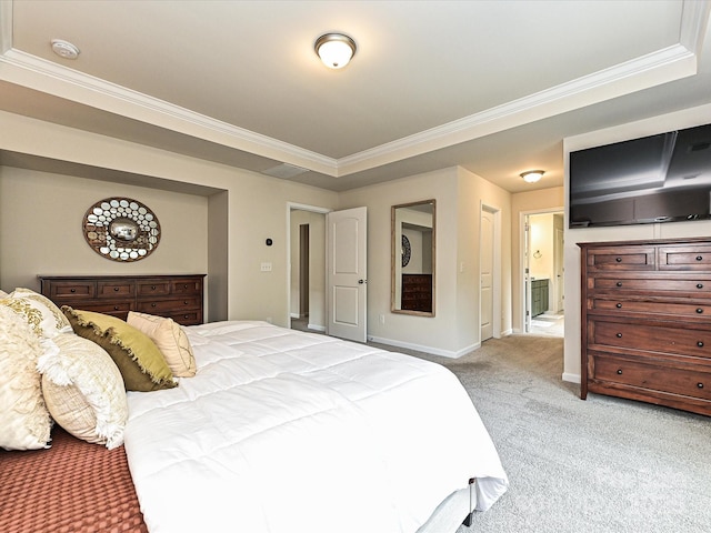10035 Mast Cove Ln, Charlotte, NC 28278 - carpeted bedroom with ornamental molding and baseboards