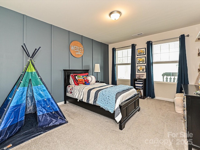 10035 Mast Cove Ln, Charlotte, NC 28278 - bedroom with light carpet and baseboards