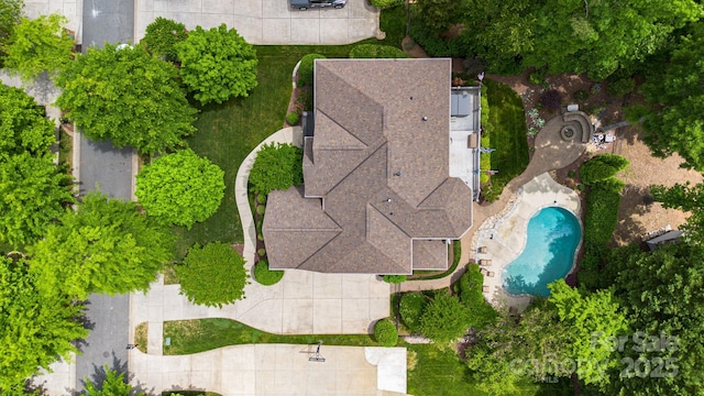 drone / aerial view