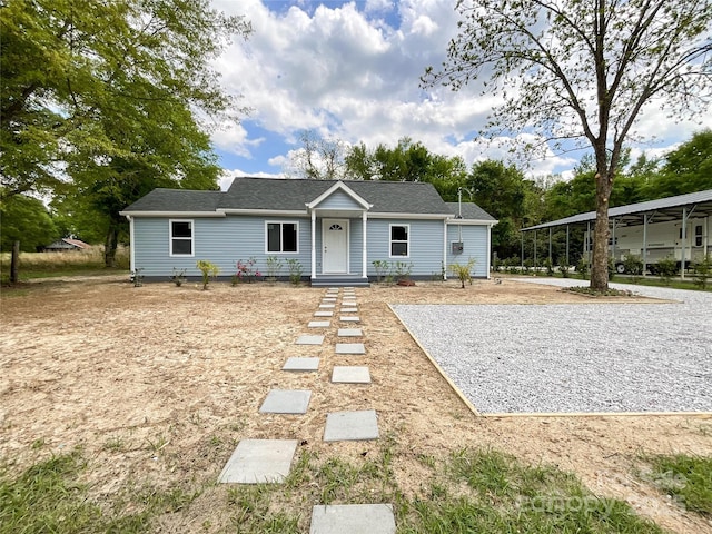 view of front of house