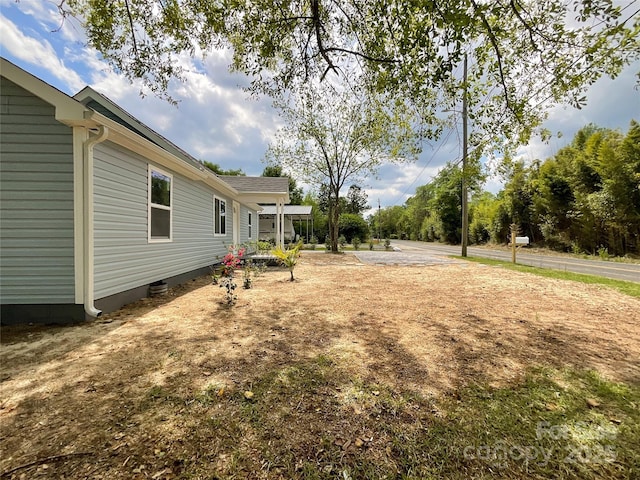 view of yard
