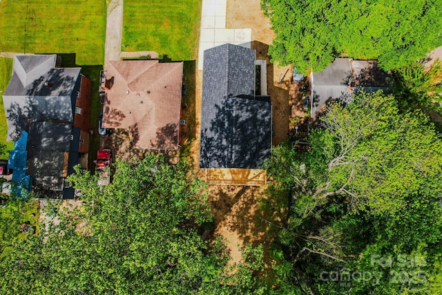 1413 Hateras Ave, Charlotte, NC 28216 - bird's eye view