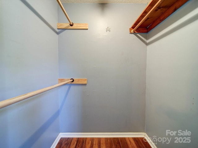3530 Farm Lake Dr SW, Concord, NC 28027 - walk in closet featuring wood finished floors