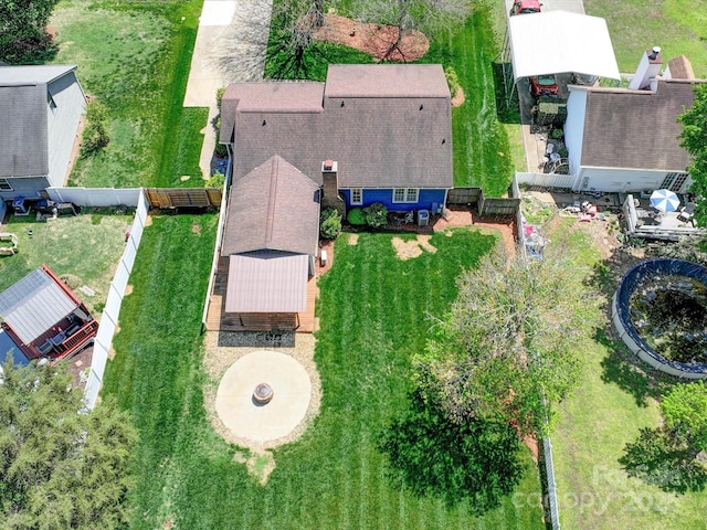 3530 Farm Lake Dr SW, Concord, NC 28027 - bird's eye view
