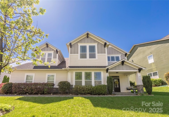 12942 Blakemore Ave, Huntersville, NC 28078 - craftsman inspired home with board and batten siding and a front yard