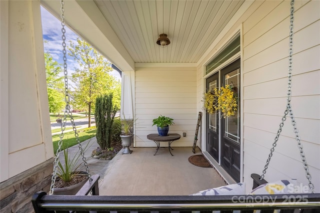 12942 Blakemore Ave, Huntersville, NC 28078 - balcony with covered porch
