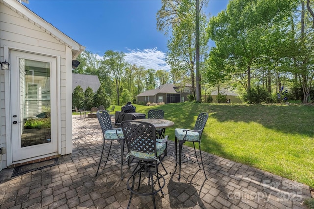 12942 Blakemore Ave, Huntersville, NC 28078 - view of patio / terrace featuring outdoor dining space