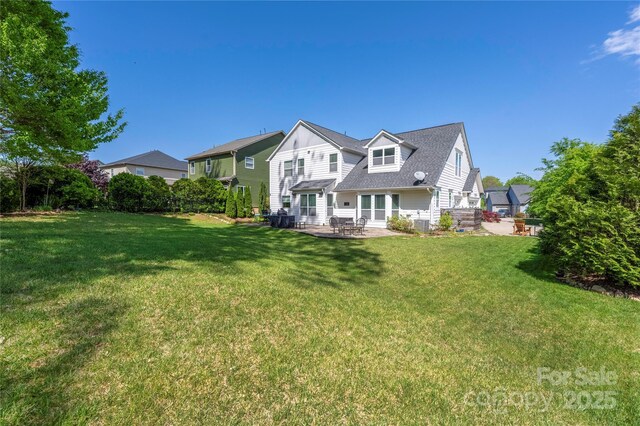 12942 Blakemore Ave, Huntersville, NC 28078 - exterior space with a lawn and a patio