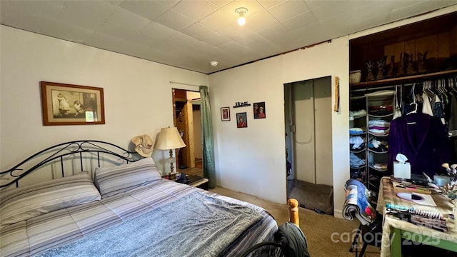 2118 Polkville Rd, Shelby, NC 28150 - bedroom featuring a closet and carpet floors
