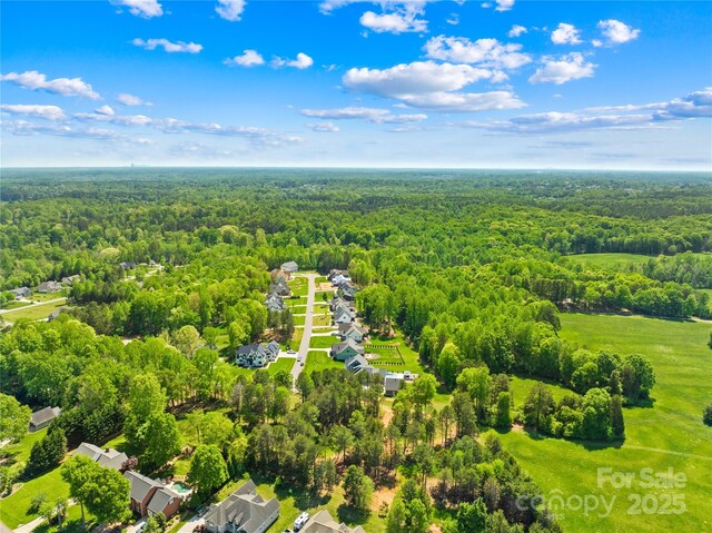 108 Castleview Ln, Mooresville, NC 28115 - drone / aerial view with a forest view