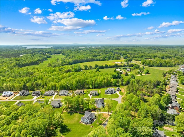 108 Castleview Ln, Mooresville, NC 28115 - bird's eye view featuring a residential view and a wooded view