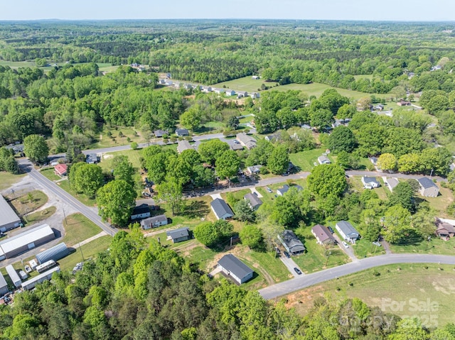 692 S Pink St, Cherryville, NC 28021 - aerial view featuring a view of trees and a residential view