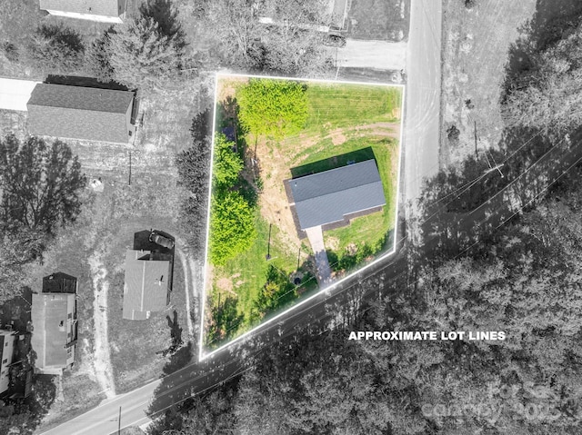 692 S Pink St, Cherryville, NC 28021 - birds eye view of property