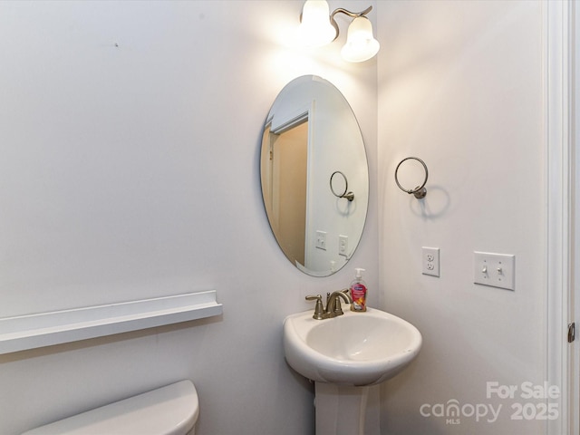 15747 Reynolds Dr, Indian Land, SC 29707 - bathroom with toilet and a sink