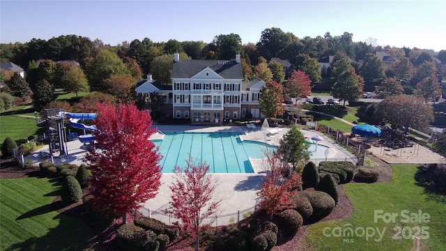 15747 Reynolds Dr, Indian Land, SC 29707 - pool with a patio