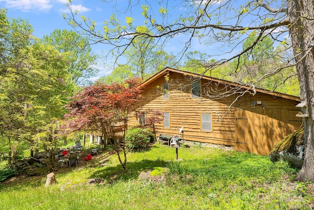 view of side of property