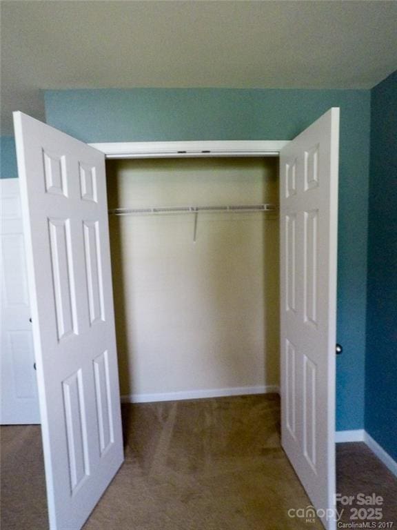 view of closet