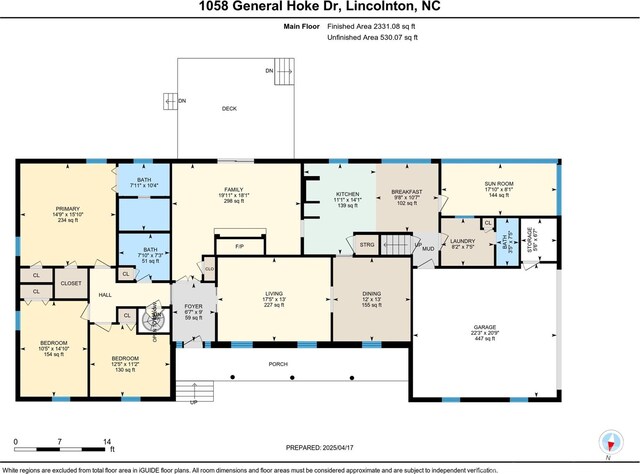 1058 General Hoke Dr, Lincolnton, NC 28092 - plan