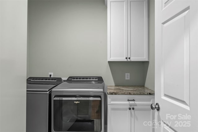 44 Sycamore Dr, Nebo, NC 28761 - washroom featuring cabinet space and washer and clothes dryer