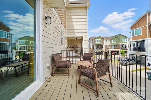 exterior space featuring a residential view