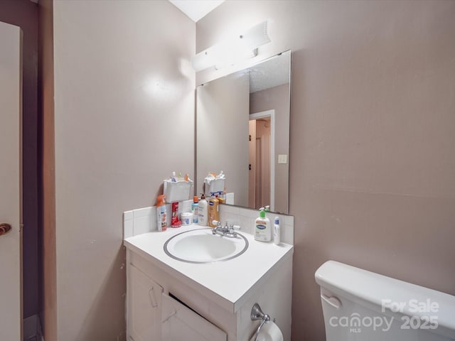 6820 Elm Forest Dr, Charlotte, NC 28212 - bathroom featuring vanity and toilet