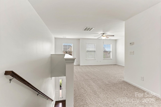 1617 Post Ct, Gastonia, NC 28054 - empty room featuring visible vents, carpet floors, and plenty of natural light