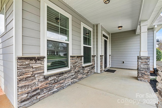 1617 Post Ct, Gastonia, NC 28054 - view of patio with covered porch