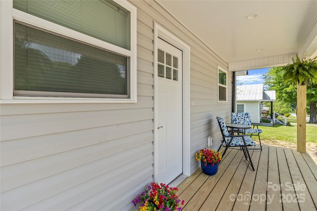 109 W Poplar St, Stanley, NC 28164 - view of porch