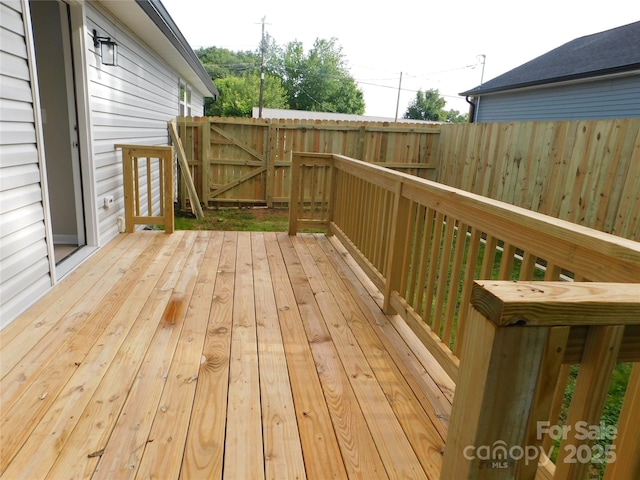 109 W Poplar St, Stanley, NC 28164 - view of deck