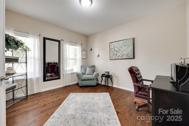 985 Angelica Ln, Tega Cay, SC 29708 - office featuring baseboards and wood finished floors